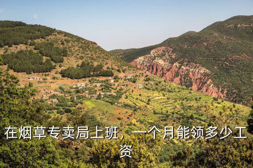 在煙草專賣局上班，一個月能領多少工資