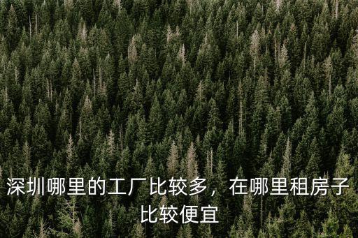 深圳新安哪里的房子最好,深圳哪里的小產(chǎn)權(quán)房比較好