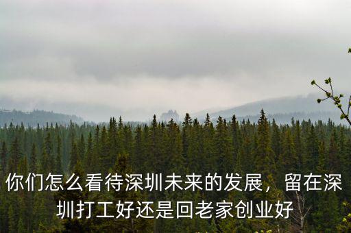 浙江深圳打工怎么樣,最近大家在深圳找工作怎么樣