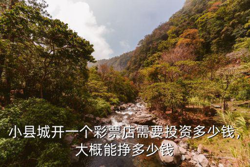 小縣城開一個彩票店需要投資多少錢，大概能掙多少錢