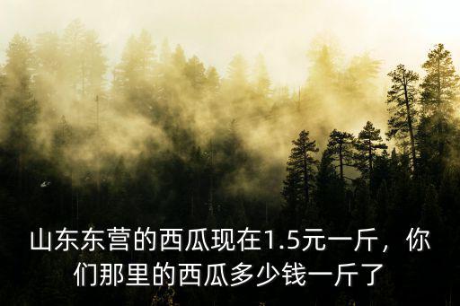 現(xiàn)在東營(yíng)西瓜多少錢(qián),你們當(dāng)?shù)氐奈鞴隙级嗌馘X(qián)