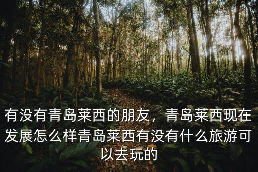 有沒有青島萊西的朋友，青島萊西現在發展怎么樣青島萊西有沒有什么旅游可以去玩的