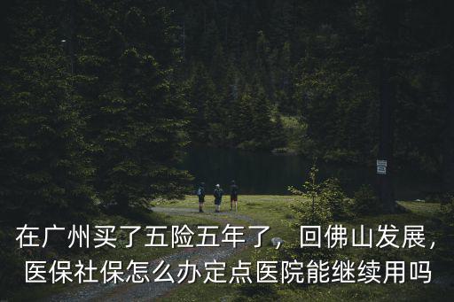 廣州醫(yī)保在佛山怎么辦,醫(yī)保社保怎么辦