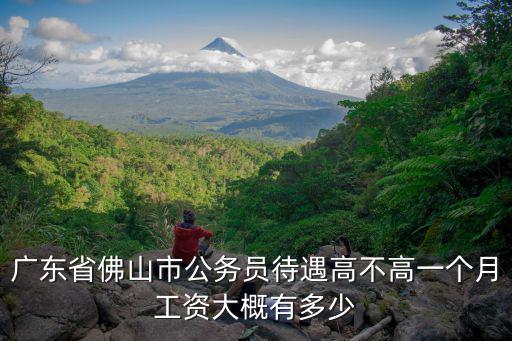 廣東省佛山市公務員待遇高不高一個月工資大概有多少