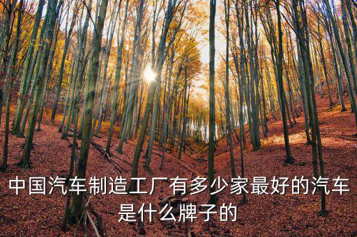 寧波有多少家汽車品牌,中國汽車制造工廠有多少家