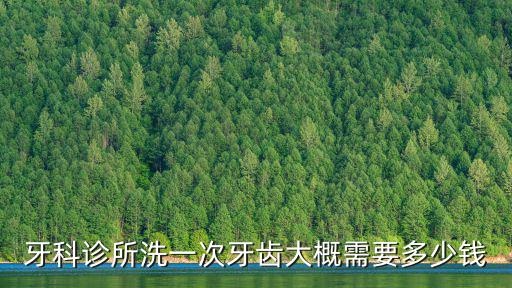 牙科診所洗一次牙齒大概需要多少錢