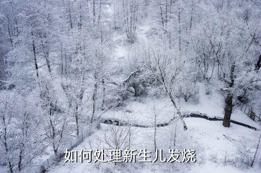 如何處理新生兒發燒