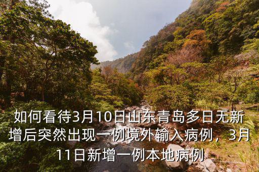 如何看待3月10日山東青島多日無新增后突然出現一例境外輸入病例，3月11日新增一例本地病例