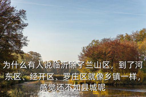 臨沂市蘭山區有多少鄉鎮,羅莊區就像鄉鎮一樣