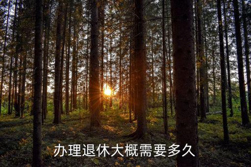 煙臺辦退休需要多少天,辦退休要提前多少天