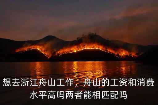 舟山工廠工資多少,舟山的工資和消費水平高嗎
