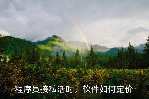 浙江前端程序員私活一般多少錢,程序員接私活時