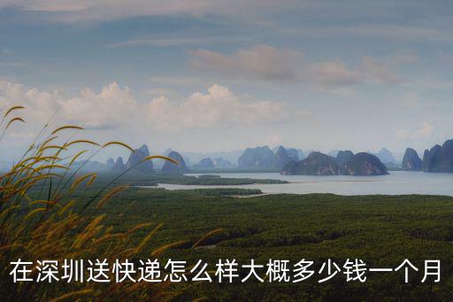 深圳送快遞一個月多少錢一個月多少錢一個月,深圳快遞員月工資大概有多少