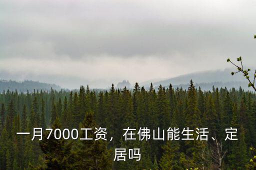 在佛山生活一個月多少錢,在佛山禪城區大概月收入多少