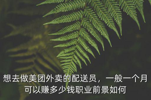 濰坊外賣員一般掙多少錢,一單可以掙多少錢