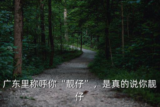怎么去廣東靚仔,想去廣東被人叫靚仔