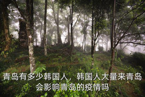 青島病毒多少人,大量韓國人涌入青島