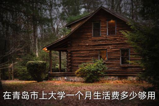 在青島上大學每月生活費多少錢,青島生活成本每月多少錢