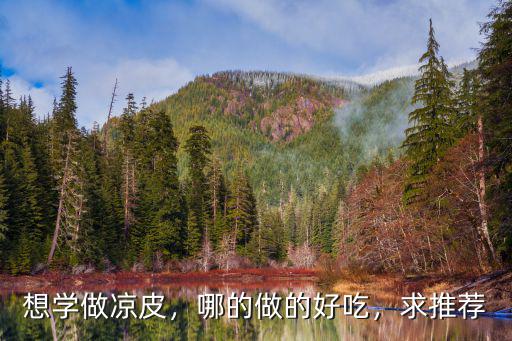 肇慶哪里有做涼皮的,涼皮的辣椒油怎樣做出來的