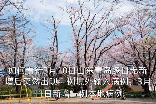 如何看待3月10日山東青島多日無新增后突然出現一例境外輸入病例，3月11日新增一例本地病例
