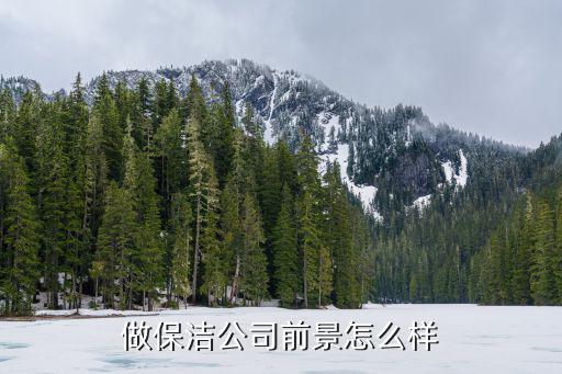 做保潔公司前景怎么樣