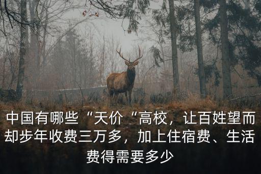 汕頭大學一年收費多少,年收費三萬多