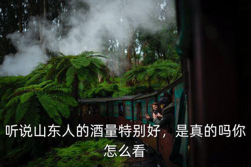 上海人酒量與山東人酒量是多少,聽說山東人的酒量特別好