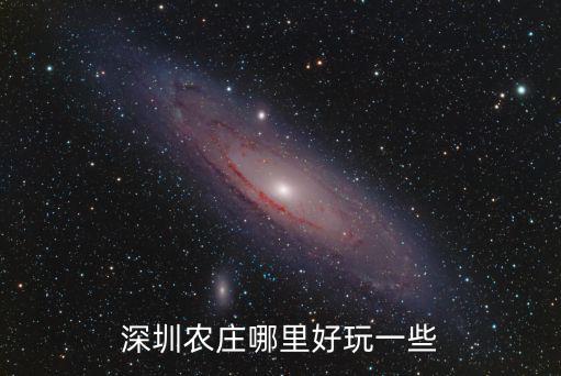 深圳農(nóng)莊哪里好玩一些