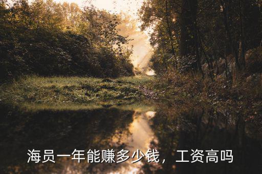 海員一年能賺多少錢，工資高嗎