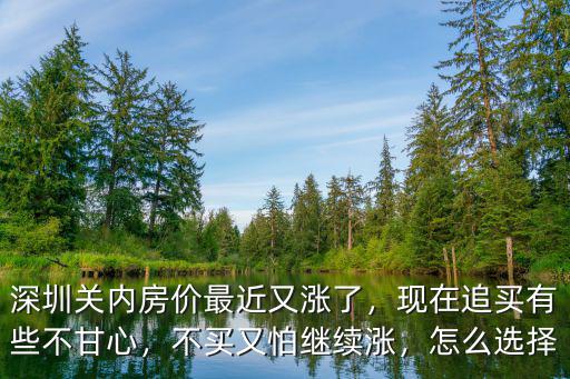 深圳租房怎么又漲價了,深圳關內房價最近又漲了