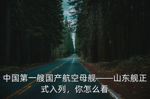 中國第一艘國產(chǎn)航空母艦——山東艦正式入列，你怎么看