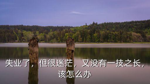 失業(yè)了，但很迷茫，又沒有一技之長，該怎么辦