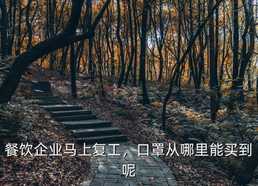 廣州公司復工到哪里買口罩,口罩從哪里能買到呢