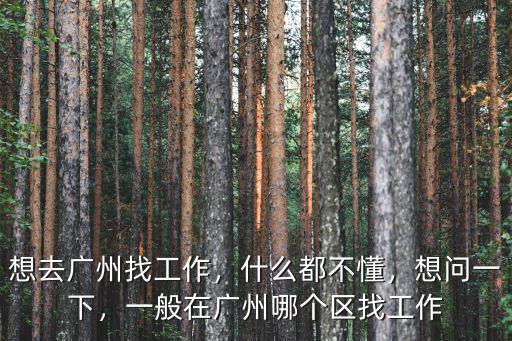 廣州南沙區(qū)哪里找工作,想去廣州找工作