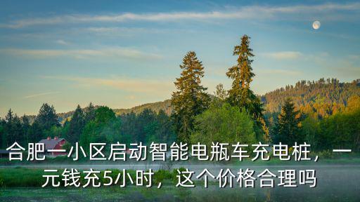 深圳充電樁多少錢一小時,一個月電費大概多少錢