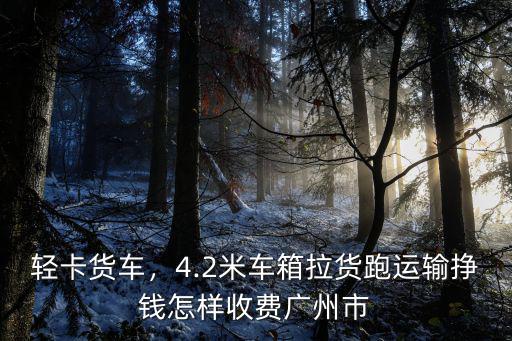 廣州花都跑貨車拉貨怎么樣,在廣州跑貨拉拉