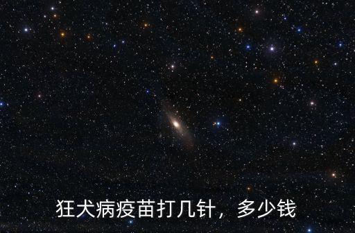 淄博打狂犬疫苗多少錢,打狂犬疫苗一共多少錢