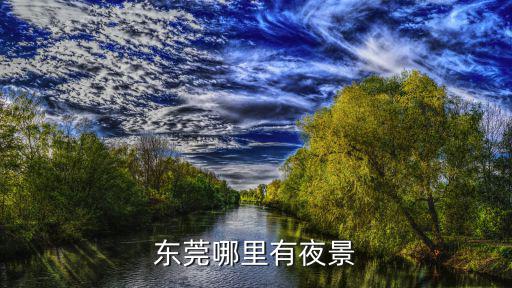 東莞市區哪里有燈展,東莞市區在哪里