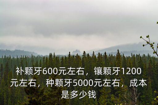 威海補顆牙多少錢,現(xiàn)在補顆牙齒需要多少錢