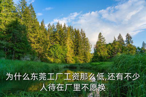 東莞的工廠現(xiàn)在工資怎么樣,廣東東莞工廠現(xiàn)在工資怎么樣