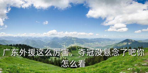 廣東人怎么引援,廣東外援這么厲害