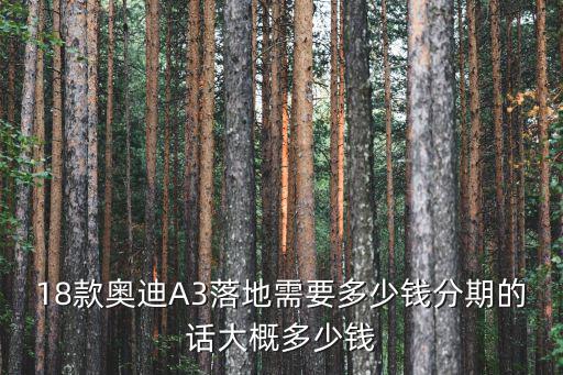 麗水地區奧迪a3落地多少錢,奧迪A3多少錢能落地