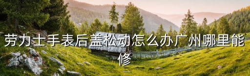 廣州勞力士手表保修哪里好,勞力士手表帶壞了