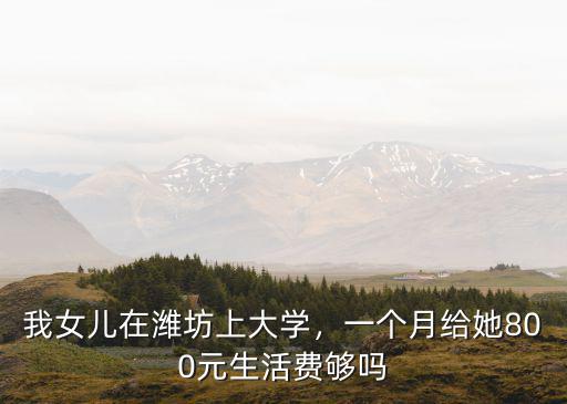 濰坊大學一年學費多少錢,我女兒在濰坊上大學