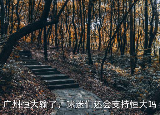 怎么進廣州恒大球迷聯盟,廣州恒大輸了
