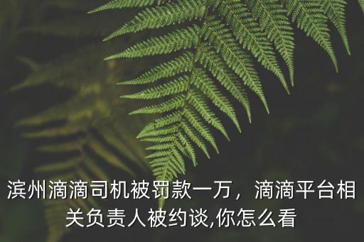 濱州滴滴電話多少,濱州滴滴司機被罰款一萬