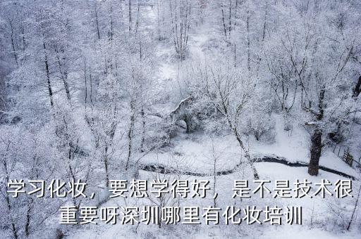 毛戈平彩妝專柜深圳哪里有,深圳哪里有化妝培訓