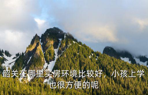 韶關市武江區哪里好,韶關市哪個區比較好