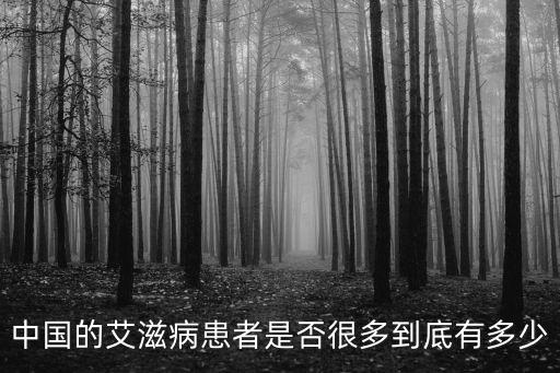 濱州艾滋病患者有多少,老年艾滋病患者越來越多