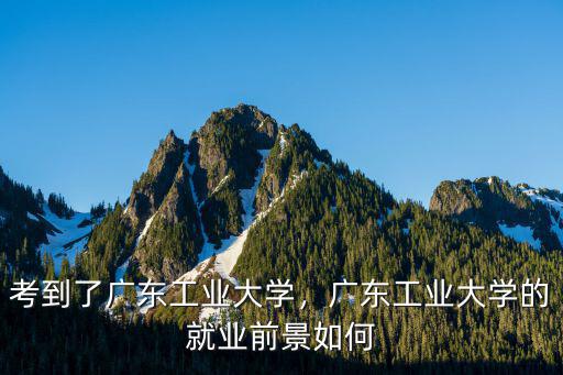 廣東工業大學在全國怎么樣,廣東工業大學怎么樣